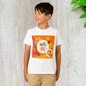 ハロー秋紅葉とパンプキンパイ Tシャツ