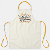 ハロー秋 エプロン (正面)