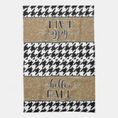 ハロー秋 キッチンタオル (縦)