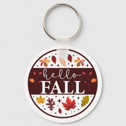 ハロー秋 キーホルダー (正面)