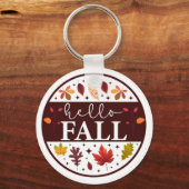 ハロー秋 キーホルダー (正面)