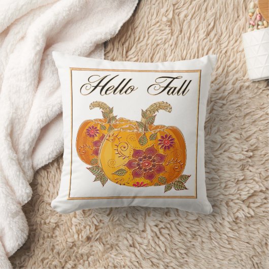 ハロー秋 クッション (ブランケット)