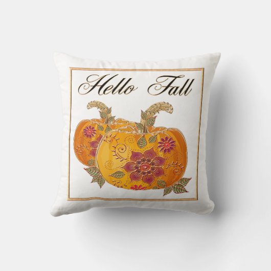 ハロー秋 クッション (裏面)