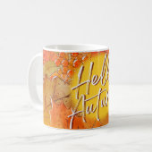 ハロー秋 コーヒーマグカップ (正面左)