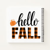 ハロー秋 ノートブック (裏面)
