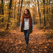 ハロー秋 – パンプキンシーズンコージーオータムデザイン Tシャツ