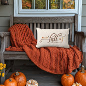 ハロー秋 パーソナライズされた ランバークッション
