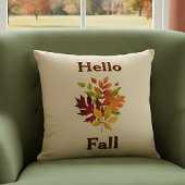 ハロー秋 – ファームハウス素朴オータムホームアクセント クッション