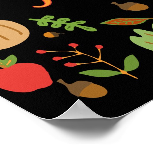 ハロー秋! ポスター (角)