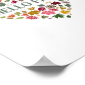 ハロー秋 ポスター (角)