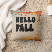 ハロー秋 – 感謝祭 クッション (ブランケット)