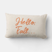 ハロー素朴秋腰枕 ランバークッション (裏面)