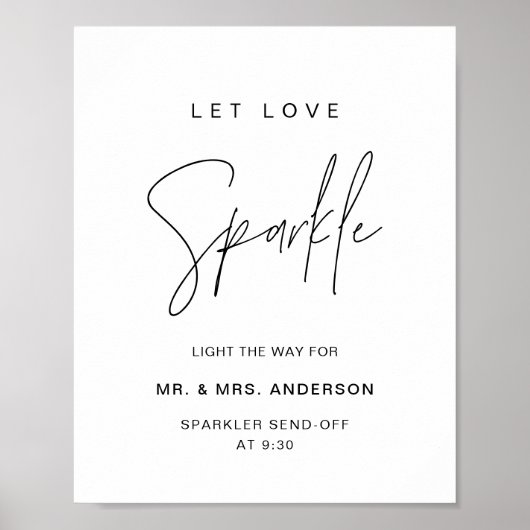 ハロー結婚のスパーカーがサインを送る ポスター (正面)