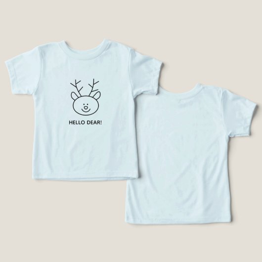 ハロー親愛かわいいトナカイ (デザイン正面&裏面)