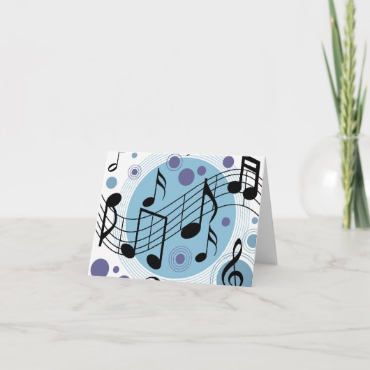 ハロー音楽 カード (正面)