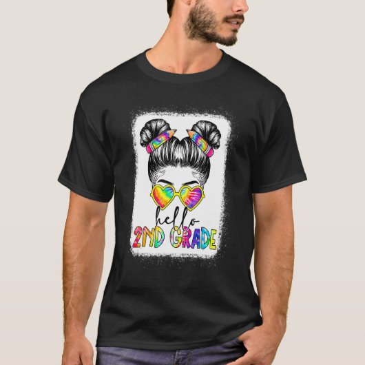 ハロー2年生メッシーバン新学期ティ Tシャツ (正面)