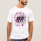 ハロー2025年新年ダンス Tシャツ (正面)