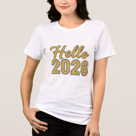 ハロー2026 カップルおそろいTシャツ トライブレンドＴシャツ