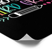 ハロー3年生の男の子子供へ女の子へ ポスター (角)