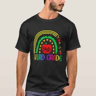ハロー3年生チームHappy First Day of School Tシャツ