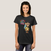 ハロー4年生キリン Tシャツ (正面フル)