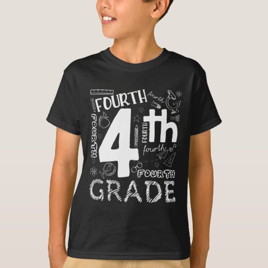 ハロー4年生先生少年チーム4年生 Tシャツ (正面)