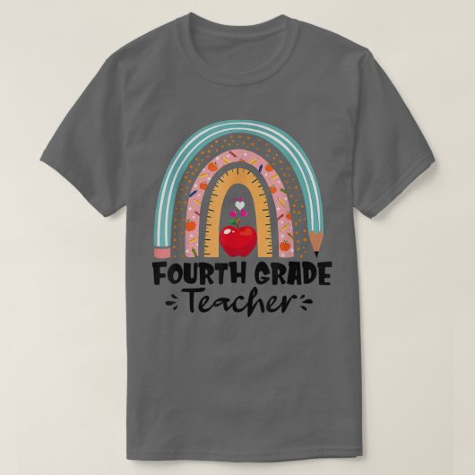 ハロー4thレインボー先生初日 tシャツ (デザイン正面)