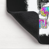 ハロー5年生メッシーバンガールズ絞り染めかわいいバック マウスパッド (コーナー)