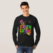 ハロー6年生ペンシル先生6年生 Tシャツ (正面フル)