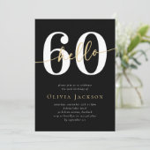 ハロー60歳60歳の誕生日パーティー 招待状 (スタンド正面)