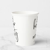 ハロー90ミニマシンプルリスト90th誕生日パーティー 紙コップ (右)