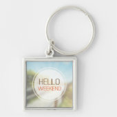 ハロー·ウィークエンド2 キーホルダー (正面)