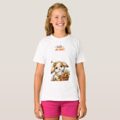 ハロー・オータム・フォールズ・アニマルTシャツ Tシャツ (正面フル)