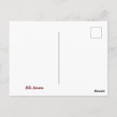 ハロー・オータム ポストカード (裏面)