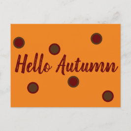 ハロー・オータム ポストカード