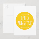 ハロー・サンシャイン ポストカード (正面/裏面)