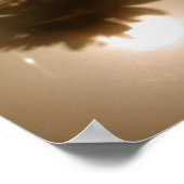 ハロー&シルエットデイジー ポスター (角)