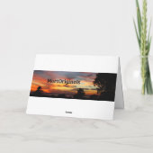 ハロー・スノーエンジェルと言いたかった カード (裏面)