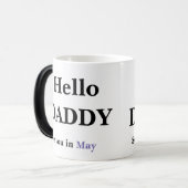 ハロー·ダディ·プレグネンション·フル·リビール·コーヒー·マグ モーフィングマグカップ (正面左)