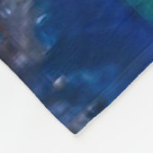 ハロー：ドイツの羊飼いのポートレート フリースブランケット (角)