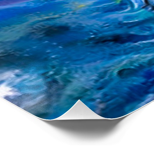 ハロー:ドイツの羊飼いのポートレート ポスター (コーナー)