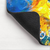 ハロー:ドイツの羊飼いのポートレート マウスパッド (コーナー)