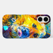 ハロー：ドイツの羊飼いのポートレート Case-Mate iPhoneケース (裏面 (横))