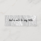 ハロー/ハッピーアニバーサリー スキニー名刺 (裏面)