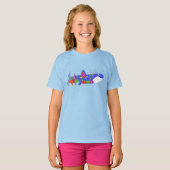 ハロー・ホエール・キッズTシャツ Tシャツ (正面フル)