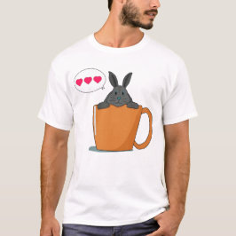 ハロー・リトル・グレー・バニー Tシャツ