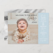 ハロー・ワールド 赤ちゃん フォトグラファー 発表 新しい ポストカード (正面/裏面)