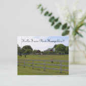 ハローfromニューハンプシャー ポストカード (スタンド正面)