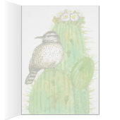 ハローfrom Arizona Cactus Wren Saguaro (内側 (右))