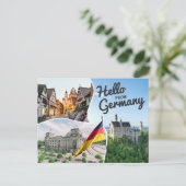 ハローFrom Germanyはがき ポストカード (スタンド正面)